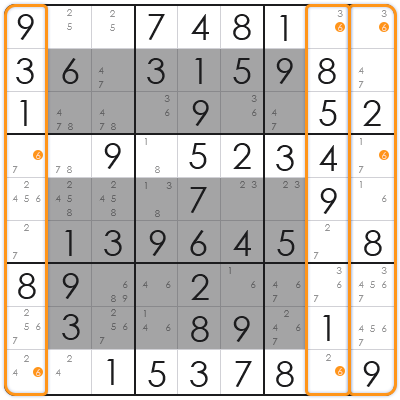 swordfish pattern sudoku